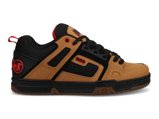 DVS Comanche Shoe Tan/Black/Red