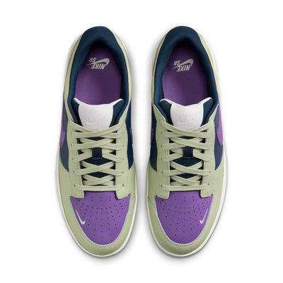 Nike SB Force 58 Premium  Shoe Olive Aura/Black Raspberry-Armory Navy