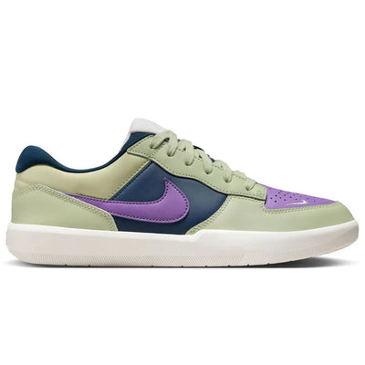 Nike SB Force 58 Premium  Shoe Olive Aura/Black Raspberry-Armory Navy