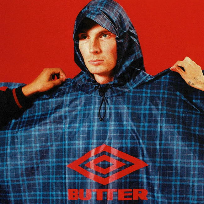 Butter x Umbro Poncho Plaid