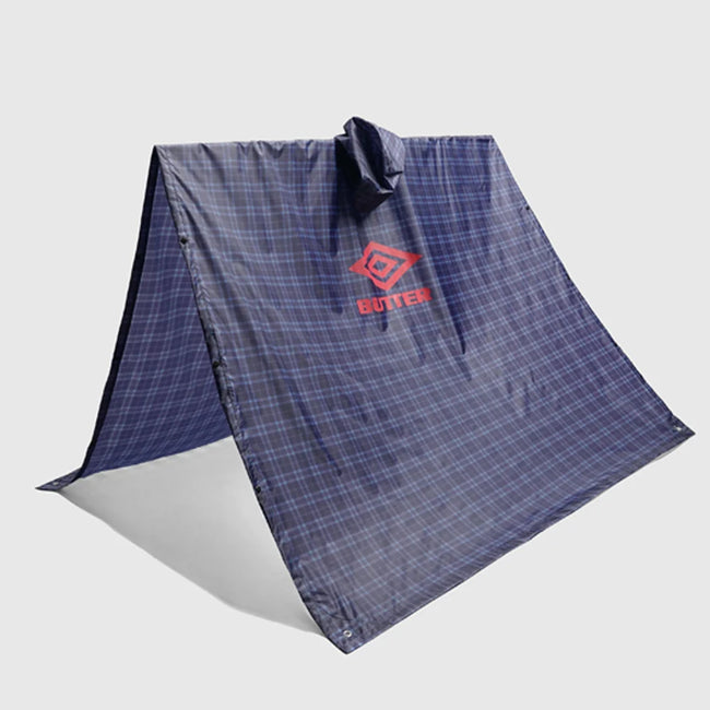 Butter x Umbro Poncho Plaid