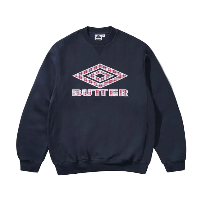 Butter x Umbro Diamond Applique Crewneck Navy