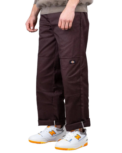 Dickies Loose Fit Double Knee Pant Dark Brown