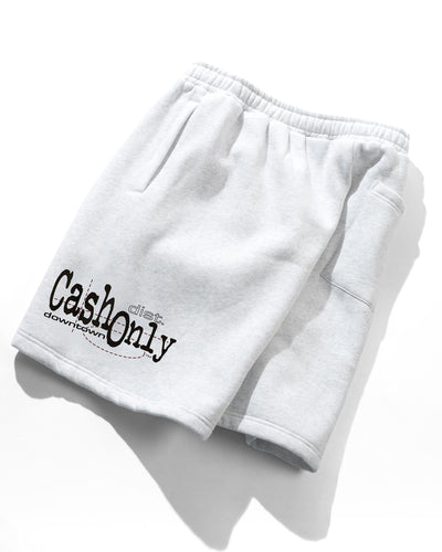 Cash Only Downtown Fleece Short Ash