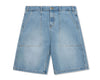 Butter Patch Pocket Denim Shorts Faded Blue