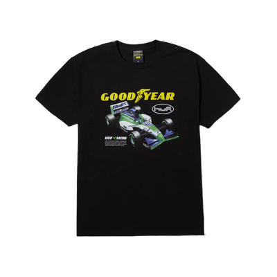 HUF X GOODYEAR Final Lap T-Shirt Black
