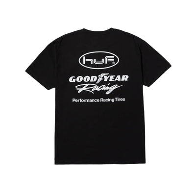 HUF X GOODYEAR Final Lap T-Shirt Black