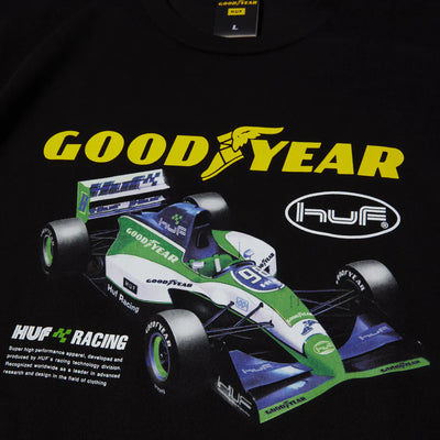 HUF X GOODYEAR Final Lap T-Shirt Black