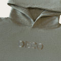 Deco Forever Embroidered Hood Concrete Grey