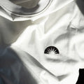 Deco Forever Embroidered Tee White
