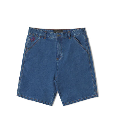 Former Distend Denim Walk Short Dark Blue