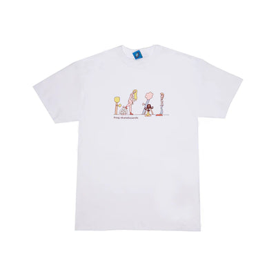 Frog Skateboards Memories T-Shirt White