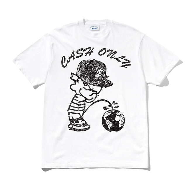 Cash Only FTW Tee White