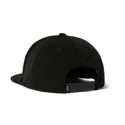 HUF Fuck It Lux Cord Snapback Black