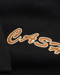 Cash Only Felt Applique Hood Black