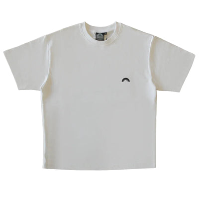 Deco Forever Embroidered Tee White