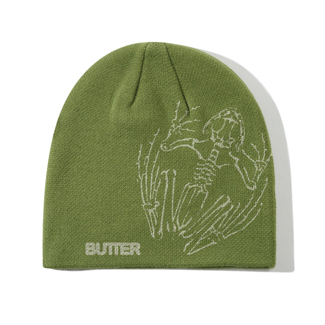 Butter Goods Fossil Skully Beanie Moss