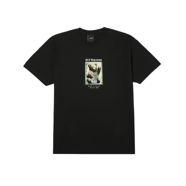 Huf Gift Bear Tee Black