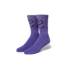 Huf Green Nuggets Crew Socks Purple