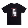 GX1000 Bomb Hills Not Countries Tee Black w Burgundy