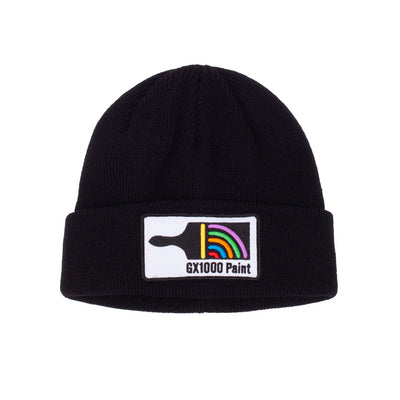 GX1000 Paint Beanie Black