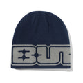 Butter Goods Glint Reversible Skully Beanie Navy/Grey