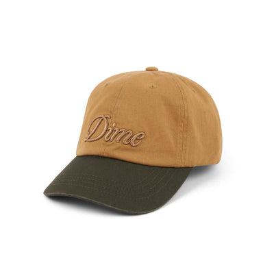 Dime Cursive Low Pro Cap Wheat/Green