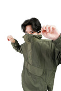 Helsinki.Co Anorak Windbreaker Army Green