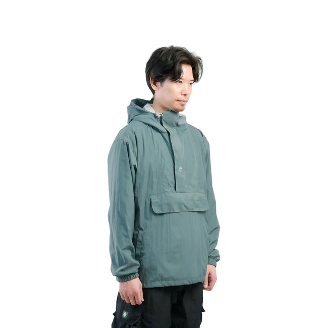 Helsinki.Co Anorak Windbreaker Sage