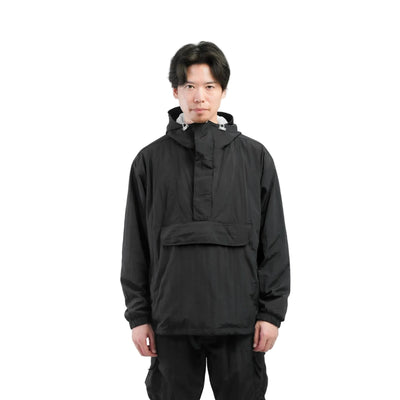 Helsinki.Co Anorak Windbreaker Black