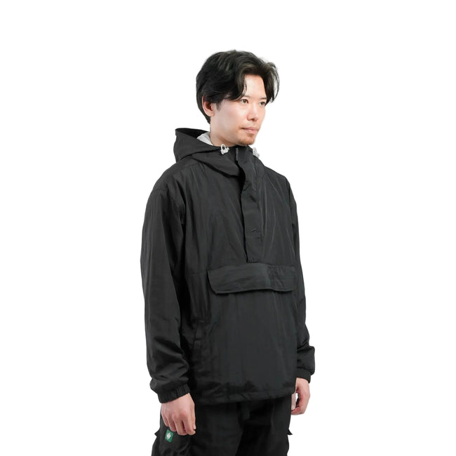Helsinki.Co Anorak Windbreaker Black