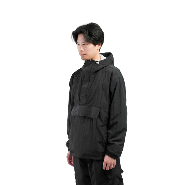 Helsinki.Co Anorak Windbreaker Black