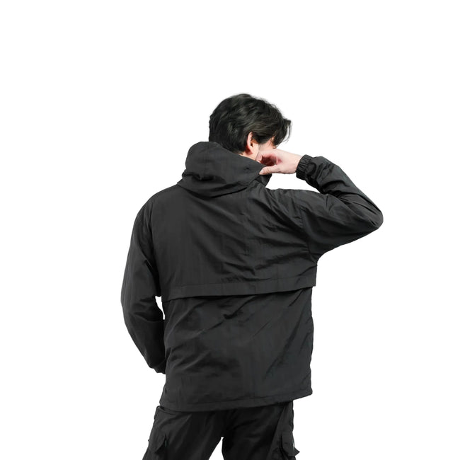 Helsinki.Co Anorak Windbreaker Black