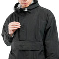 Helsinki.Co Anorak Windbreaker Black