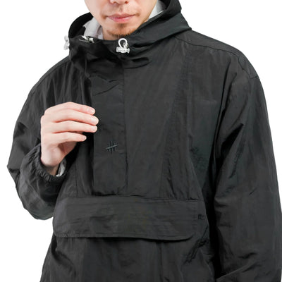 Helsinki.Co Anorak Windbreaker Black