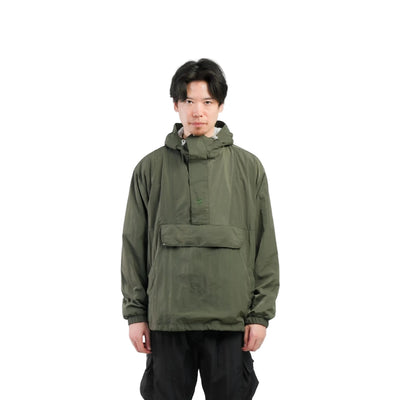 Helsinki.Co Anorak Windbreaker Army Green