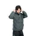 Helsinki.Co Anorak Windbreaker Charcoal