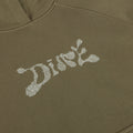 Dime Fingerprint Classic Hoodie Ivy Green