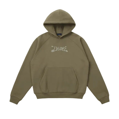 Dime Fingerprint Classic Hoodie Ivy Green