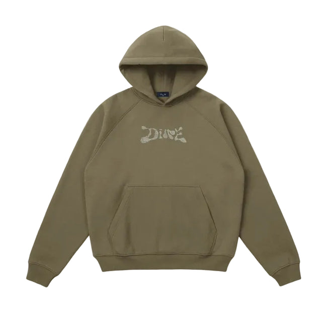 Dime Fingerprint Classic Hoodie Ivy Green