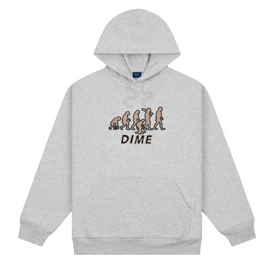 Dime Evolution Hoodie Heather Grey