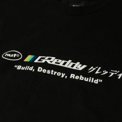 Huf x GReddy Motors T-Shirt Black