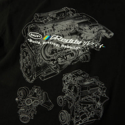 Huf x GReddy Motors T-Shirt Black