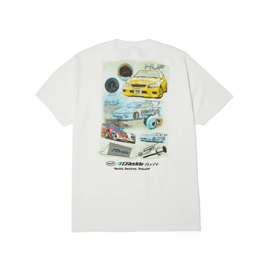 Huf x GReddy Parts T-Shirt White