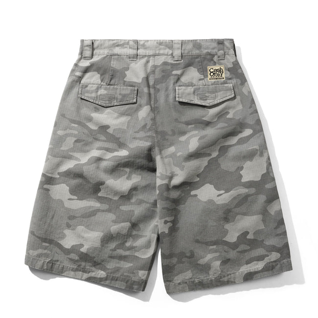 Cash Only Halfway Shorts Grey Camo