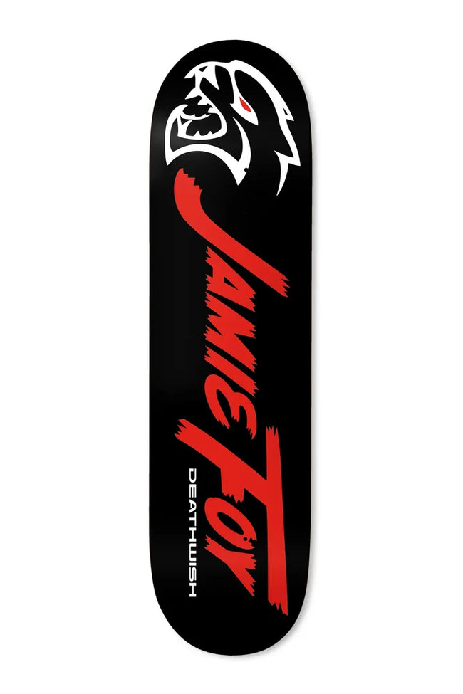 Deathwish Jamie Foy Hemi Deck Black 8.25"