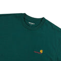 Carhartt WIP American Script T-Shirt (Dark Fir)