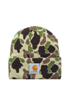 Carhartt WIP Camo Duck Beanie Green