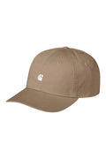 Carhartt WIP Madison Logo Cap - Leather/White