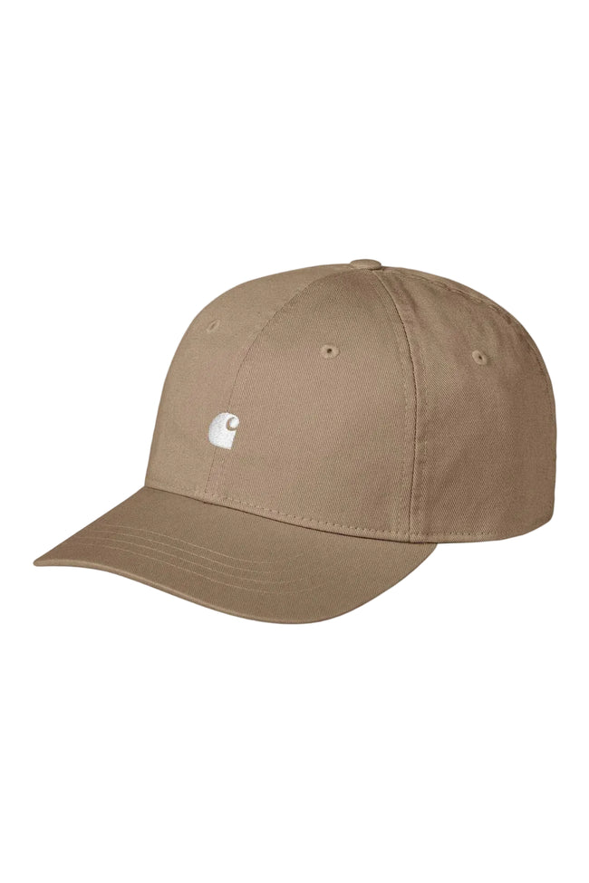 Carhartt WIP Madison Logo Cap - Leather/White